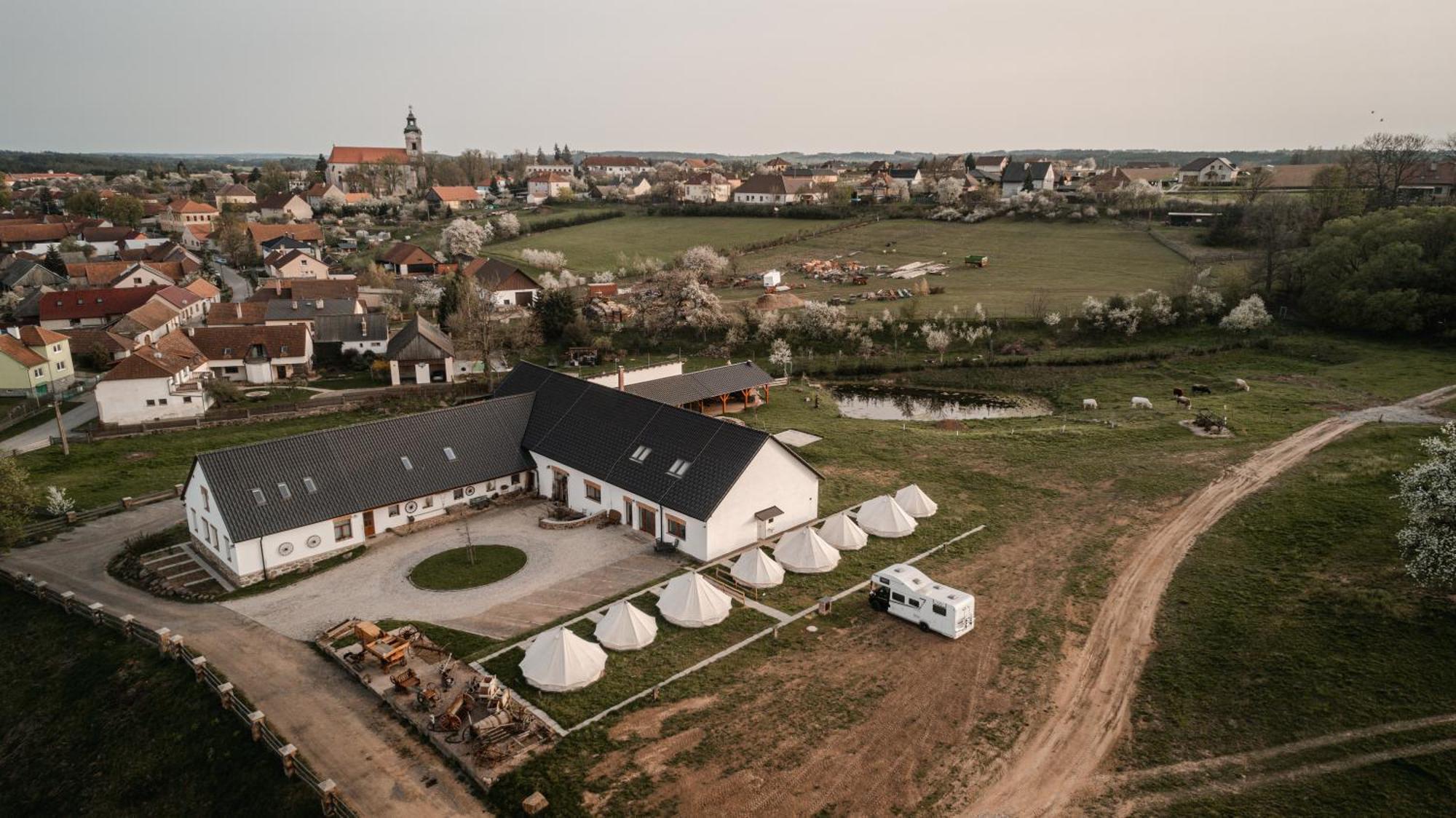 فيلا Farma Tasov Velké Meziříčí المظهر الخارجي الصورة